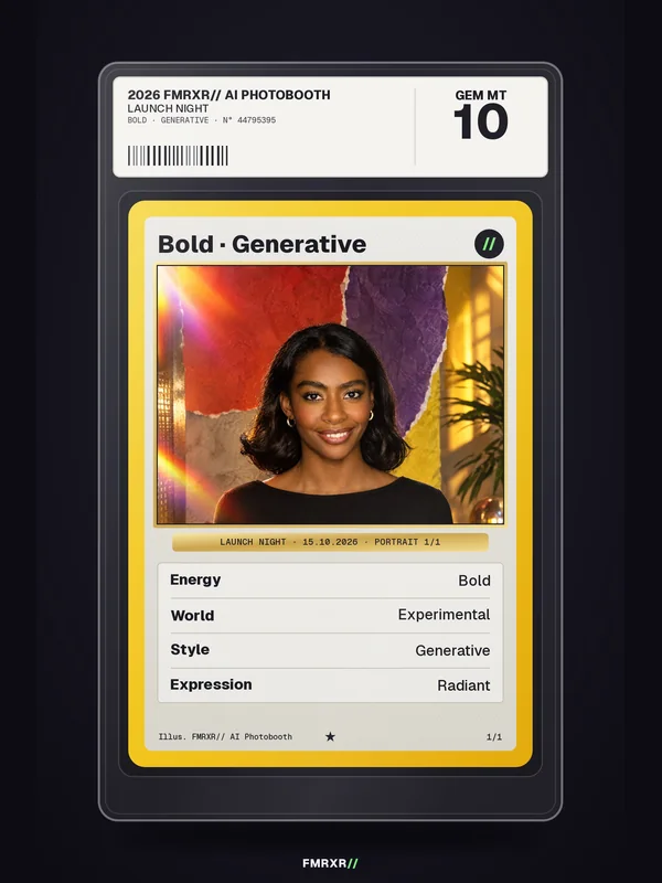 Collectible card style